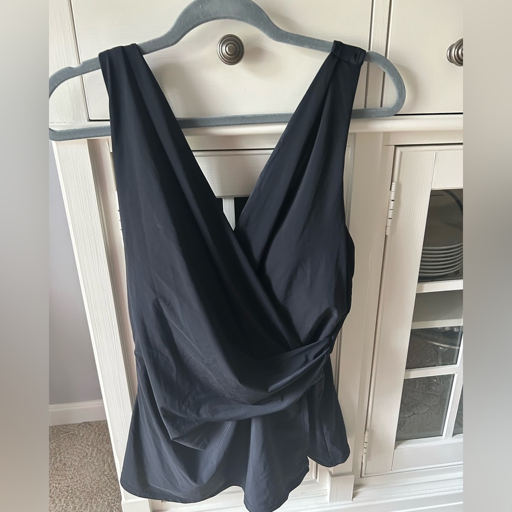 Lands End swimsuit top